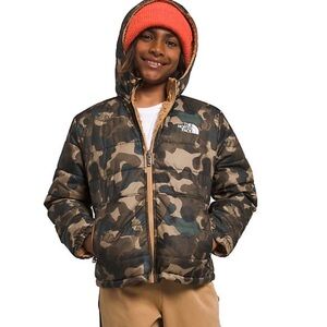 The North Face Boys' Reversible Mt Chimbo Full Zip Hooded Jacket
